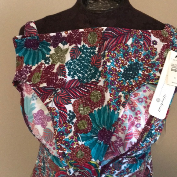 NWT Talbots Aqua Floral Tankini - Bundle & Save! - Picture 3 of 6